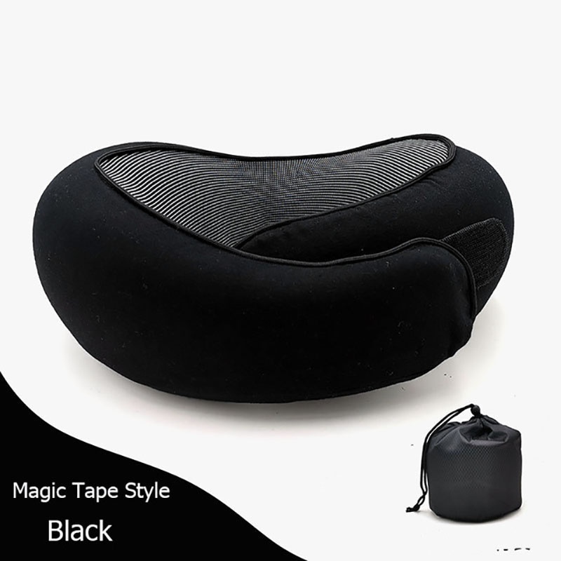 Travel Neck Pillow Non-Deformed Airplane Pillow Travel Neck Cushion Durable U-Shaped Travel Memory Cotton Nap Neck Pillow - Image 25