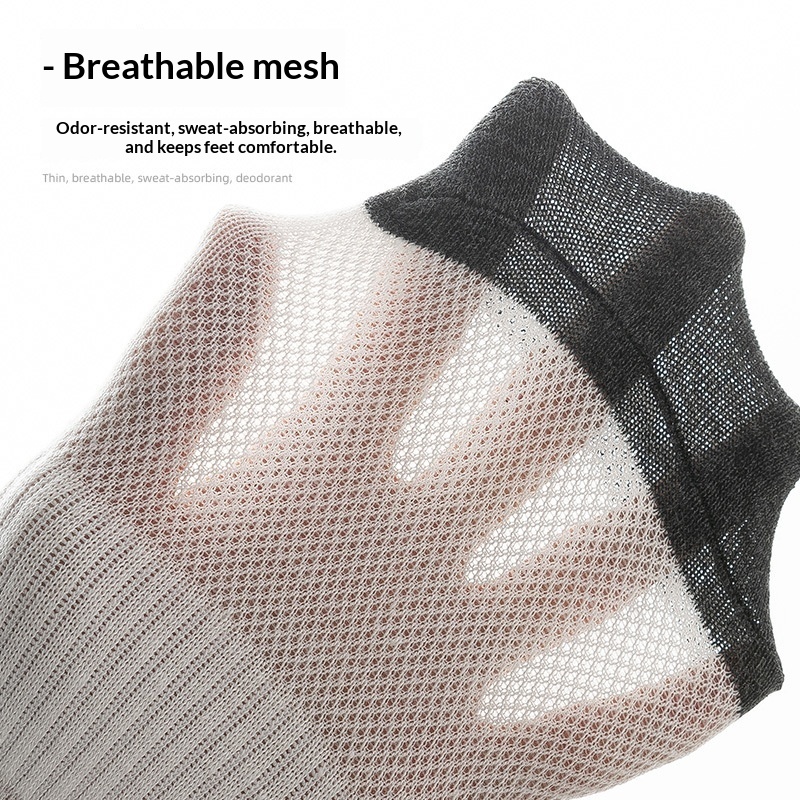 Summer Pure Short Cotton Socks For Teenagers - Image 2