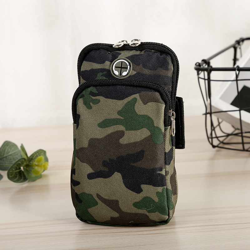 Running Sports Camouflage Mobile Phone Arm Water Repellent Wrist Bag - Image 18