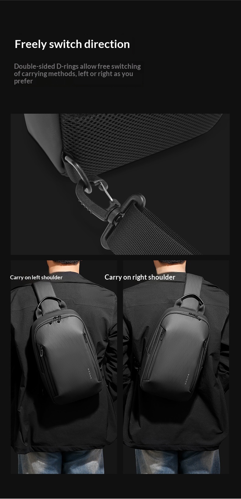 Casual Large Capacity Versatile Crossbody Bag - Image 11