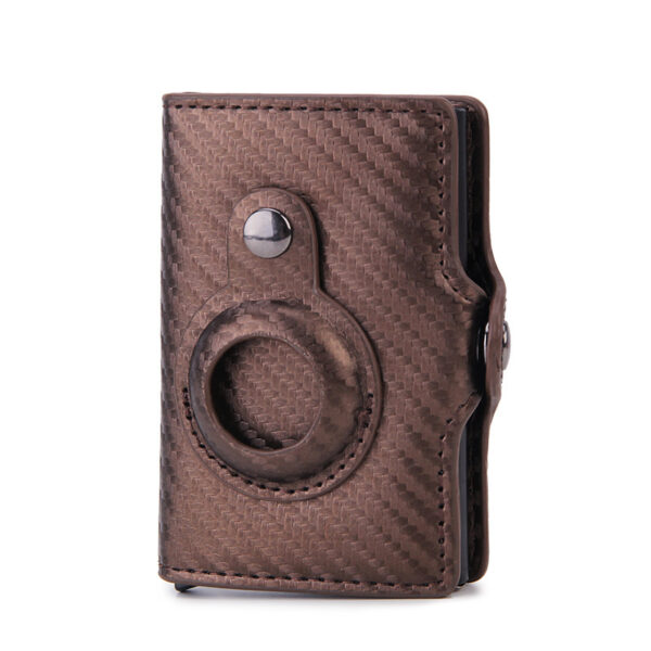 Multifunctional Card Holder Airtag Men's Short Card Holder Wallet Air Tag - Image 5