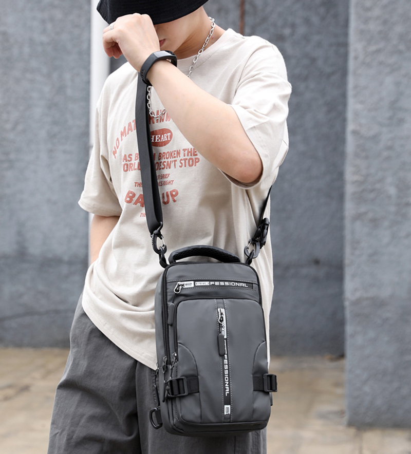 Crossbody Bags Men Multifunctional Backpack Shoulder Chest Bags - Image 22