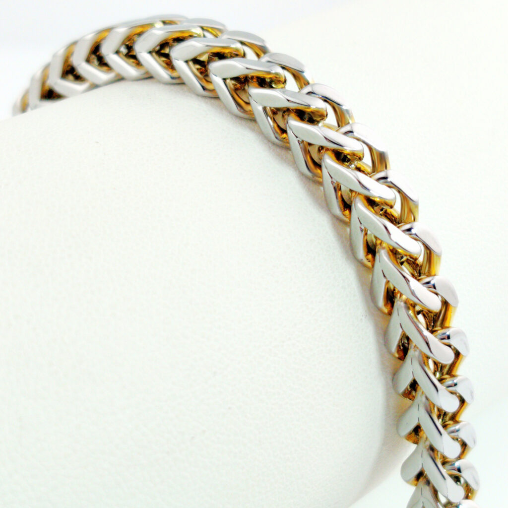 Hip-hop Personality Reversible Four-sided Bracelet