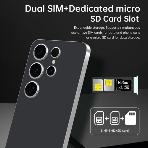 24 Unlocked Phone Smartphone 4inch 128GB Android14.0 6.8inch 6800mAh 5G - Image 4