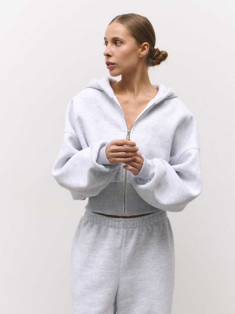 Classic Solid-Color Sweater Womens FallWinter Waist-Cinching Outerwear Set