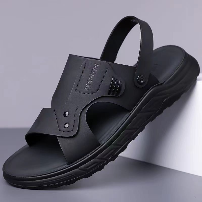 Waterproof Non-Slip Soft-Soled Mens Dual-Use Sandals - Image 5
