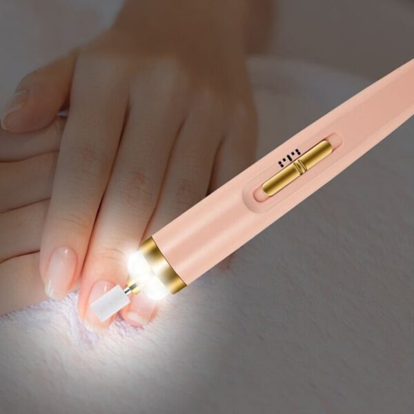 5in1 Manicure Machine Set Electric Nail Drill Polisher Cordless USB Rechargeable With LED Cutters Mill For Manicure Pedicure Accessor - Image 20