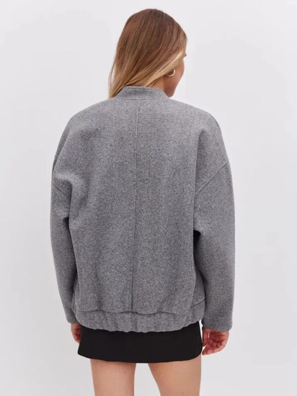 Versatile Pocketed Loose-Fit Bomber Jacket Coats - Image 21
