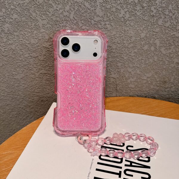 South American-style Slimming Phone Case With 3-in-1 Glitter Epoxy Drop-proof Design And A Matching Bracelet - Image 29