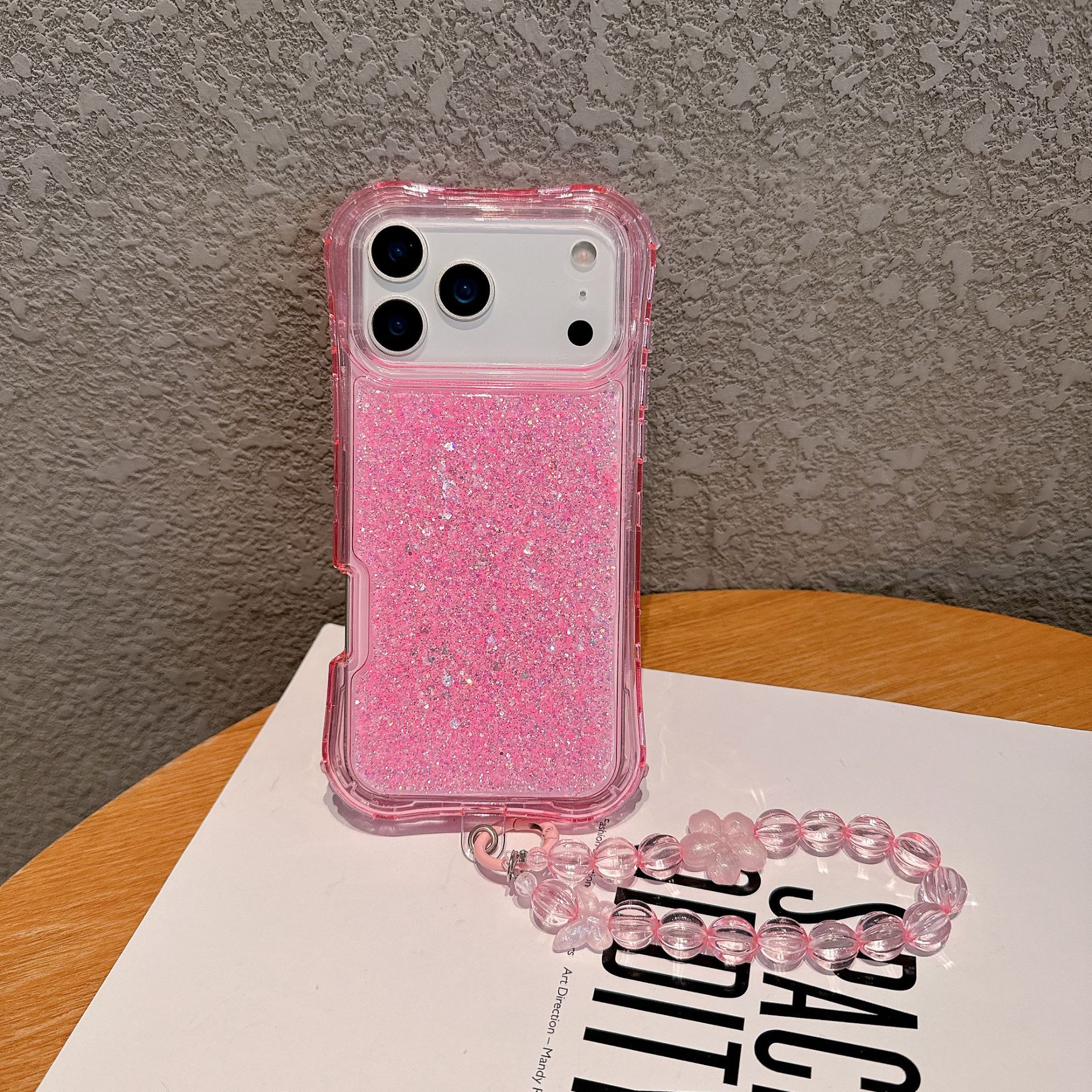 South American-style Slimming Phone Case With 3-in-1 Glitter Epoxy Drop-proof Design And A Matching Bracelet - Image 29