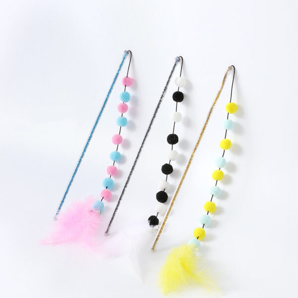 Pet Products String Wool Ball Feathers - Image 3
