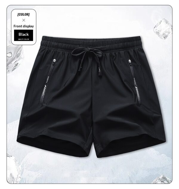 Quick-drying Loose-fitting Mens Sporty Casual Pants Thin Ice Silk Fabric - Image 14