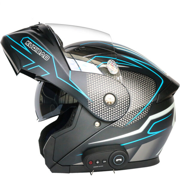 Motorcycle Bluetooth Helmet Motorcycle Helmet Comes with FM - Image 14