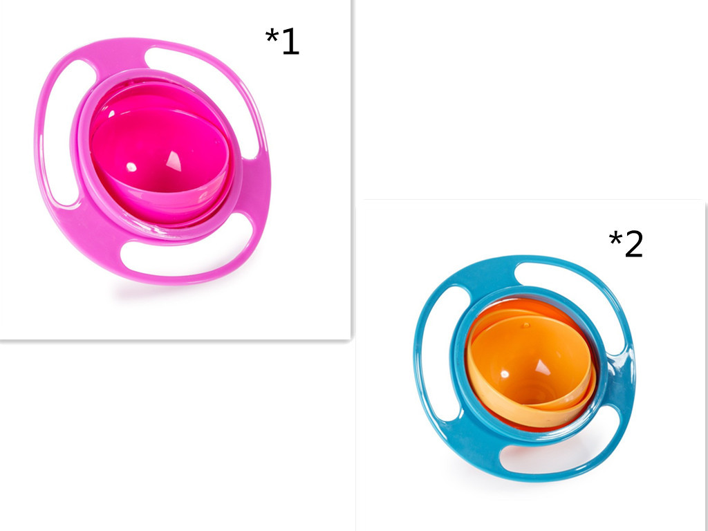 360 Rotate Universal Spill-proof Bowl Dishes - Image 23