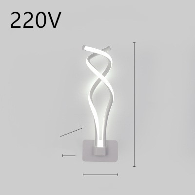 led wall lamp nordic minimalist bedroom bedside lamp - Image 39