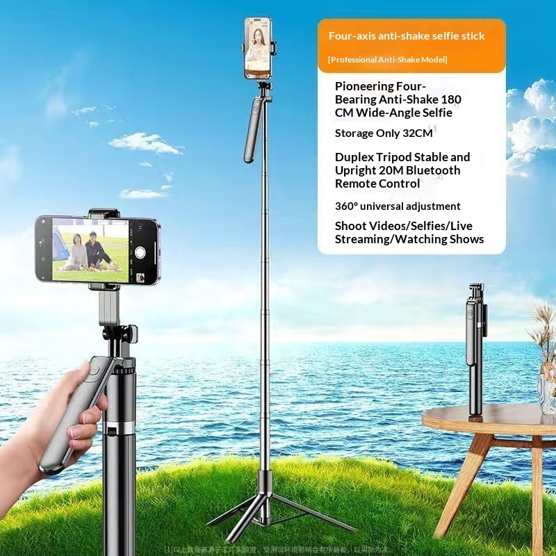 R16 Smartphone Stabilization Selfie Stick With Remote Control Extendable Design  And Built in Tripod Legs - Image 10