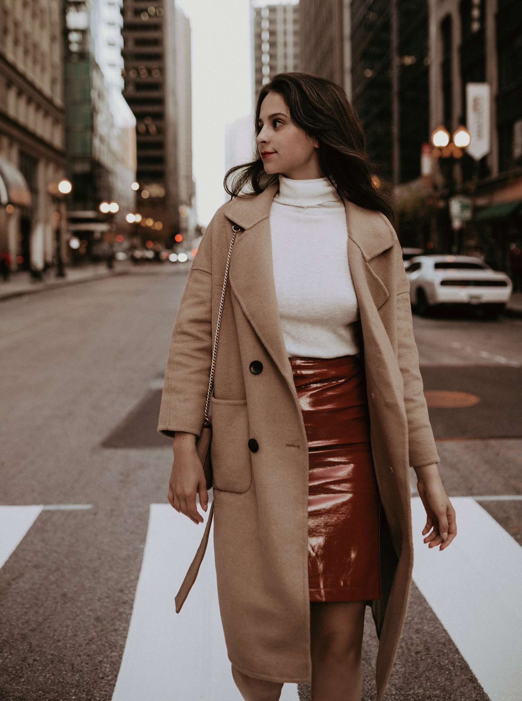 Serena Double Breasted Trench Coat - Image 10