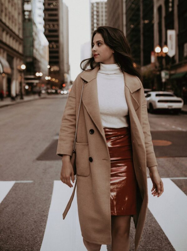 Serena Double Breasted Trench Coat - Image 9