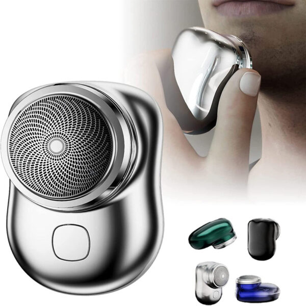 Mini Portable Face Cordless Shavers Rechargeable USB Electric Shaver Wet & Dry Painless Small Size Machine Shaving For Men - Image 1