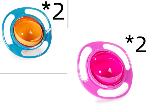 360 Rotate Universal Spill-proof Bowl Dishes - Image 43