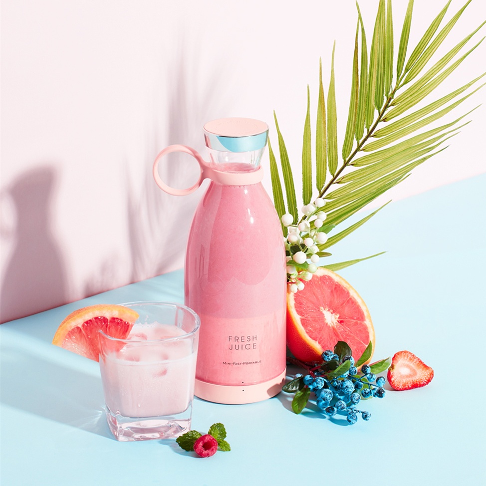 350ML Electric Juicer Blender Mixer USB Rechargeable Machine Household Portable Blender Maker Cup Kitchen Tool Kit - Image 1