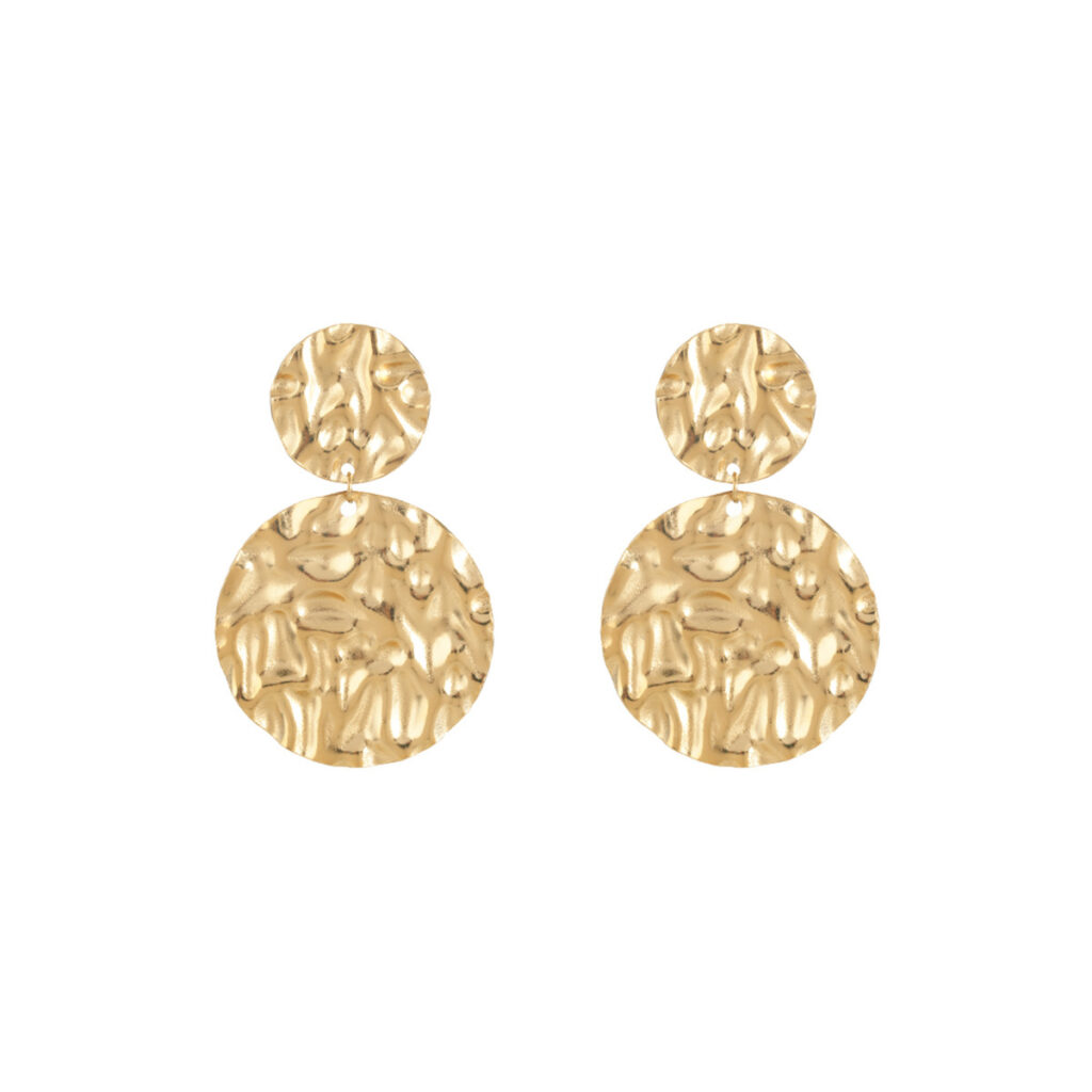 European And American Popular Exaggerated Fashion Stud Earrings, Retro Luxury Design, Simple High-Grade Jewelry For Women