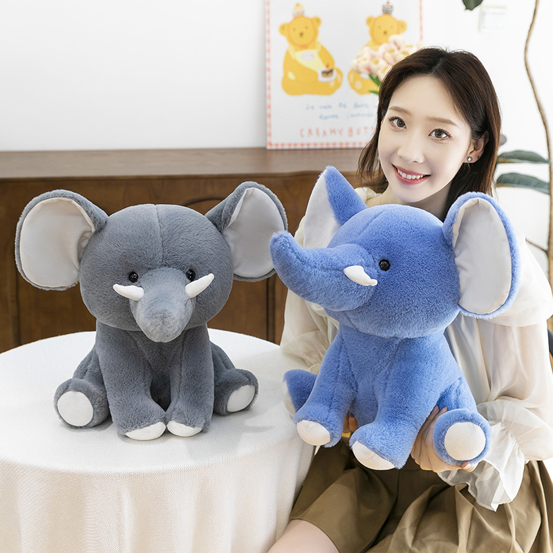 Cute Baby Tooth Elephant Doll Elephant Plush Toy Soothing - Image 4