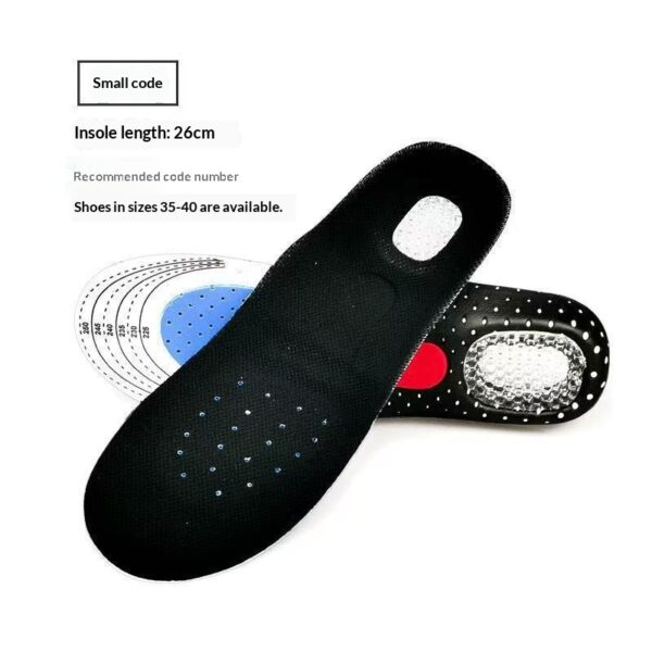 Arch-support Athletic Insoles With Sweat-absorbing Latex Air Cushioning - Image 13