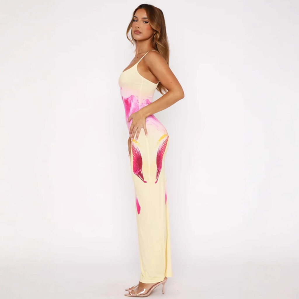 Summer New Sexy Strap Long Dress