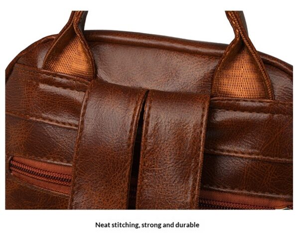 Korean-style Soft PU Large-Capacity Versatile SpringSummer New Arrival Womens Travel Backpack - Image 18