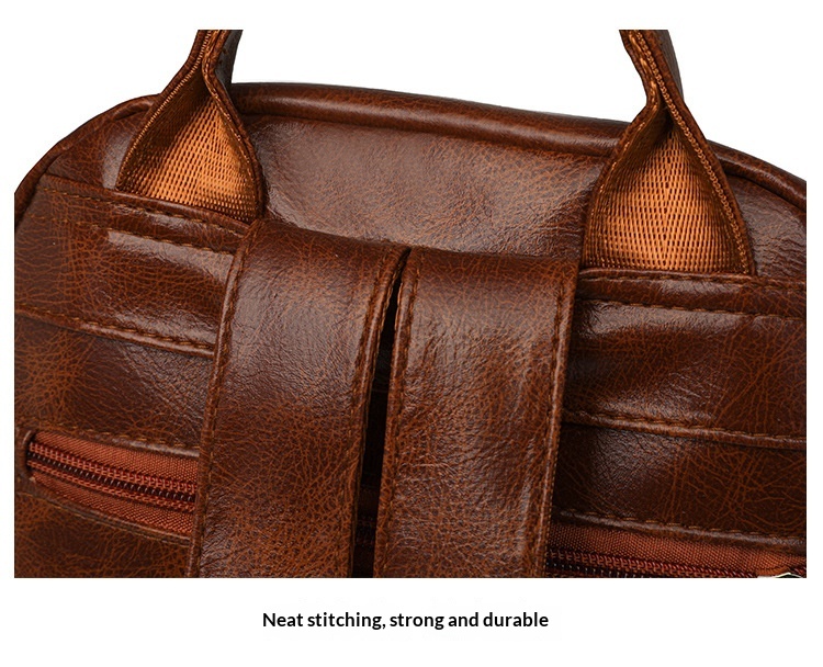 Korean-style Soft PU Large-Capacity Versatile SpringSummer New Arrival Womens Travel Backpack