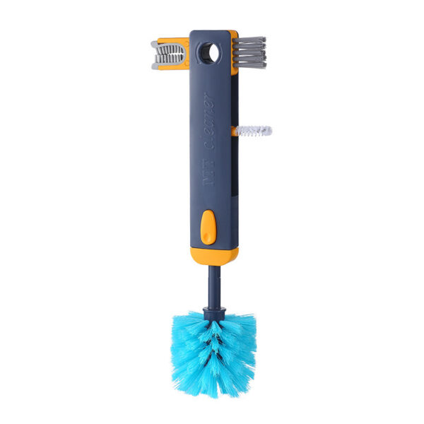 4 In 1 Bottle Gap Cleaner Brush Multifunctional Cup Cleaning Brushes Water Bottles Clean Tool Mini Silicone U-shaped Brush Kitchen Gadgets - Image 15