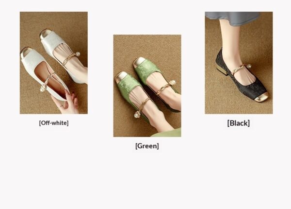 Women's Retro Plus-Size Chunky-Heel Pumps - Image 26
