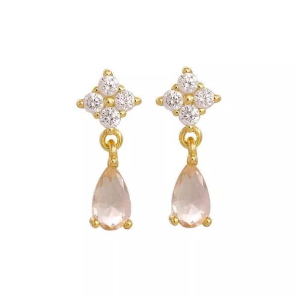 Versatile And Exquisite Womens Teardrop Earrings - Image 2