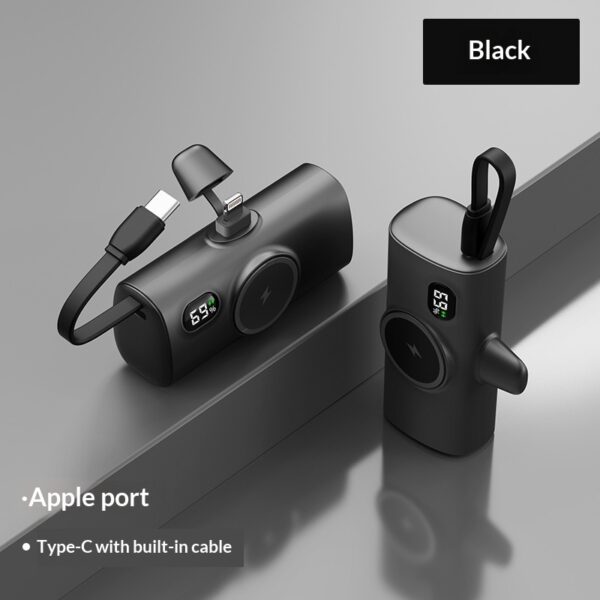 Wireless Magnetic Watch Power Bank With Built-in Cable - Image 17