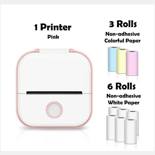 Portable Mini Thermal Label Printer Home Photo Printer Student Wrong Question Printer Bluetooth-compatible Mini Label Printer Price Tag - Image 62