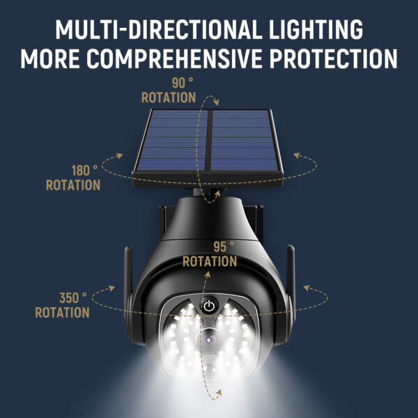 Solar Powered Outdoor Courtyard Lights Household Lighting Lights Human Sensing Lights Outdoor Waterproof Street Lights Balcony Solar Wall Lights - Image 22