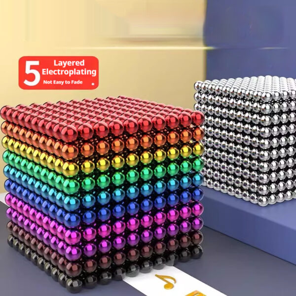 Colorful Magnetic Balls Strong Magnetic Beads Magnet Toys