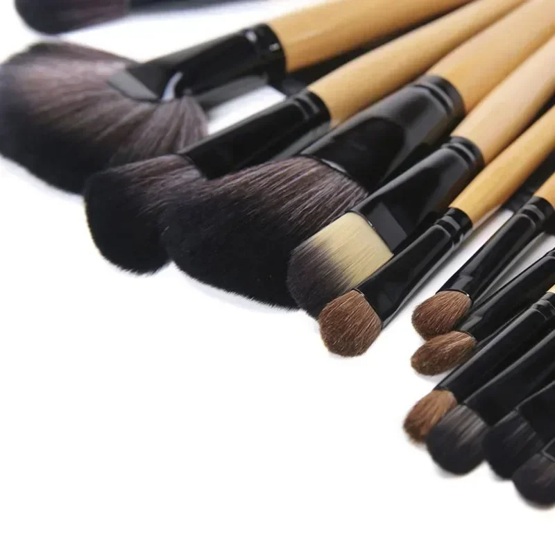 Gift Bag Of 24 Pcs Makeup Brush Sets Professional Cosmetics Brushes Eyebrow Powder Foundation Shadows Pinceaux Make Up Tools - Image 8