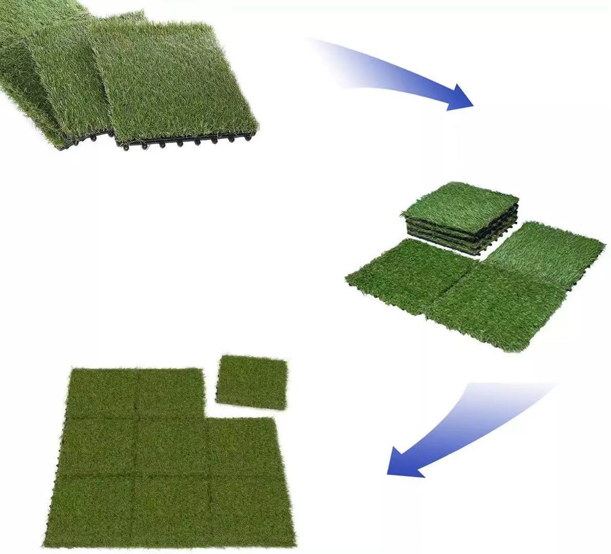 Piece Artificial Lawn Carpet Pets Play - Image 2
