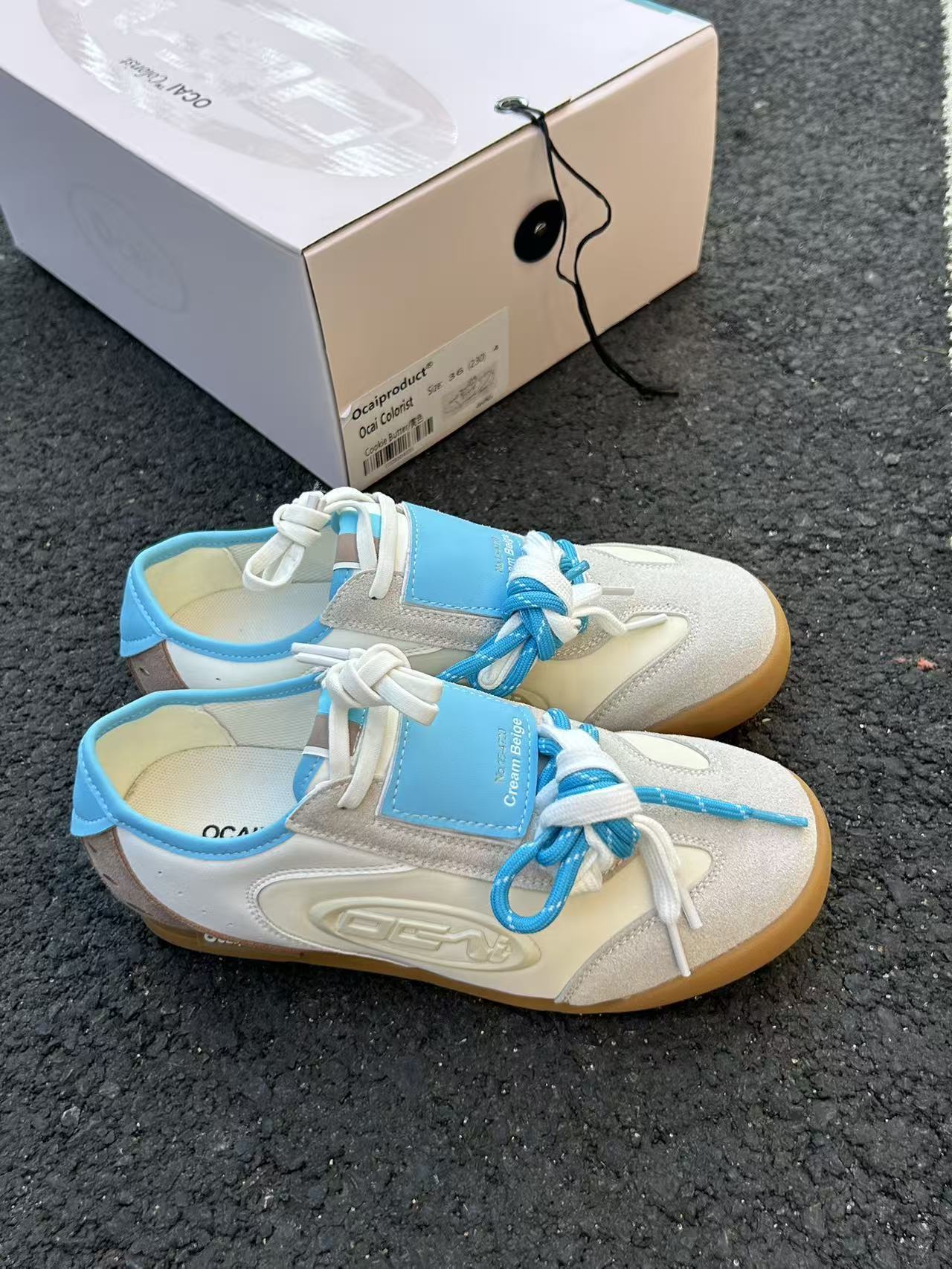 High-end Contrast-color Design Casual Flat Shoes For Commuting - Image 14