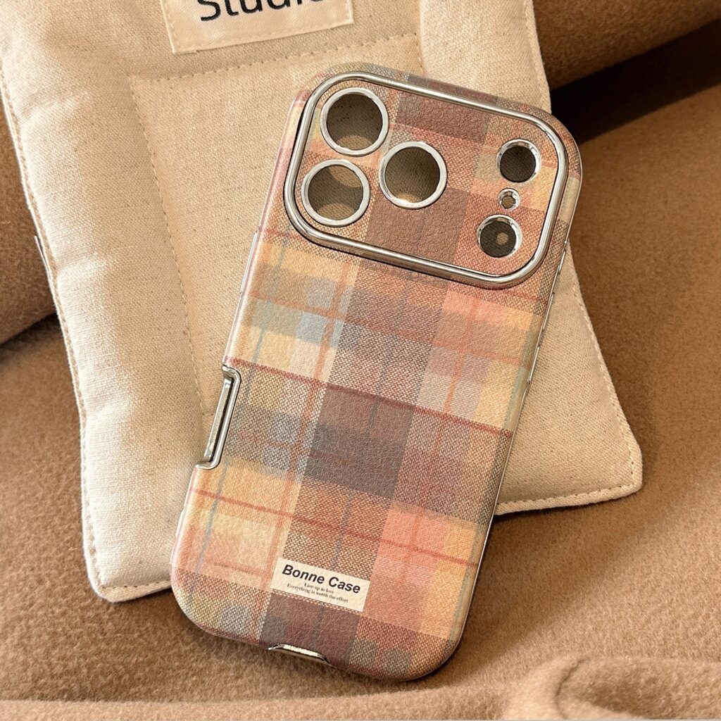 Fabric-Star Electroplated Shatter-Resistant Phone Case