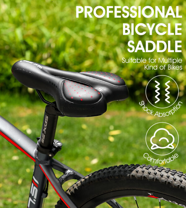 Bike Seat Cushion Silicone Thickened Soft And Comfortable - Image 13