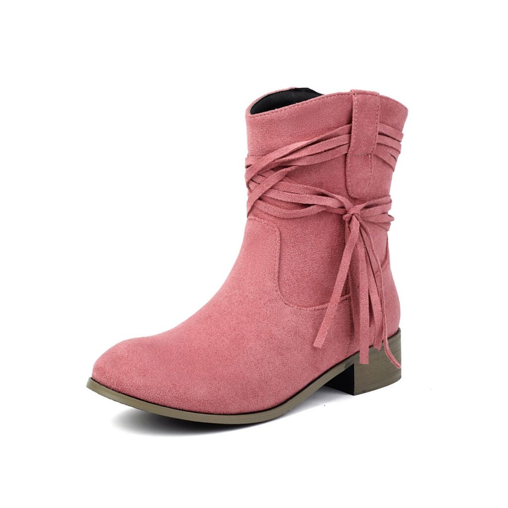 Tassel Women's Casual Ankle Boots