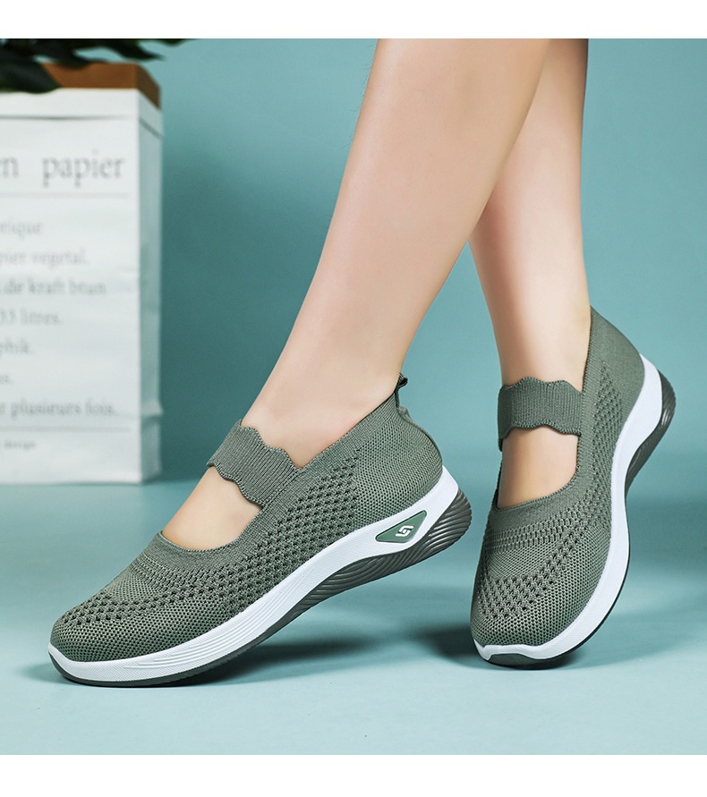 Mid-age And Elderly Mothers Lightweight Walking Shoes
