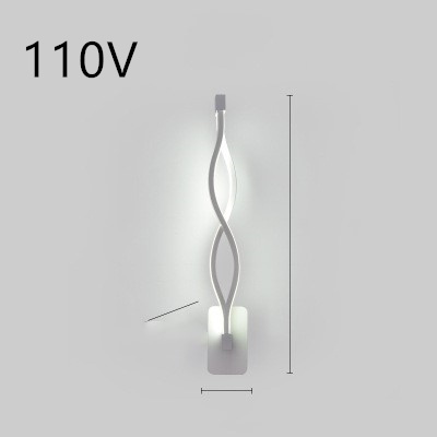 led wall lamp nordic minimalist bedroom bedside lamp - Image 45