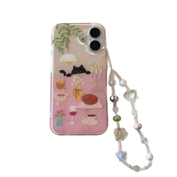 Cat Chain-compatible Phone Case For The 15 Pro Max - Image 2