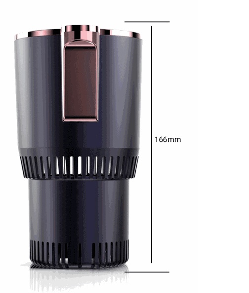 2 In1 Car Heating Cooling Cup 12V Smart Car Cup Holder Digital Temperature Display Drink Cup Warmer Cooler Mini Car Refrigerator - Image 4
