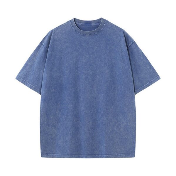 American-style Stir-fried Snowflake Batik Crewneck Short Sleeves - Image 51
