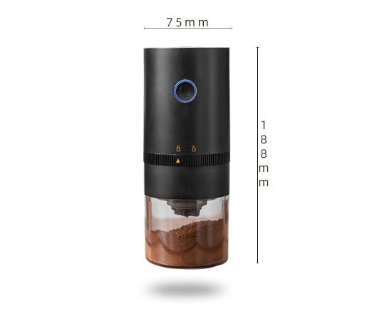 New Upgrade Portable Electric Coffee Grinder TYPE-C USB Charge Profession Ceramic Grinding Core Coffee Beans Grinder - Image 4